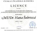 Licence - Česká lékařská komora